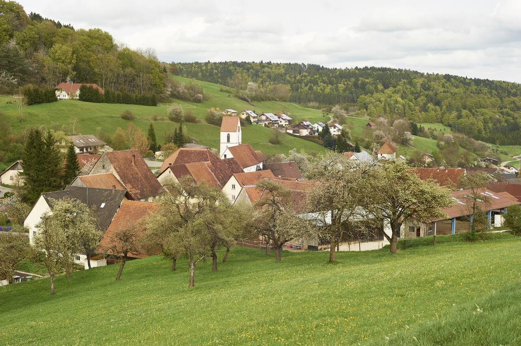 Gasthaus Kranz Lausheim Buitenkant foto
