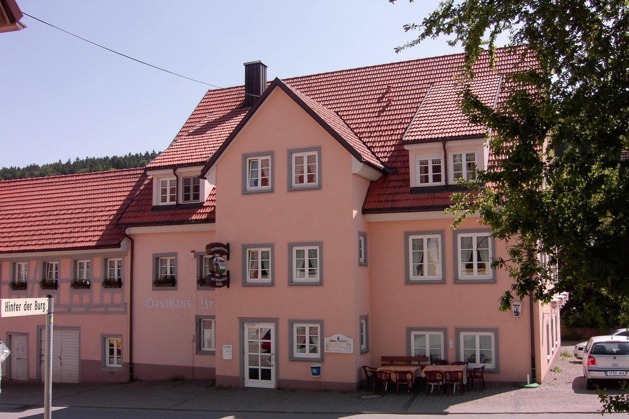 Gasthaus Kranz Lausheim Buitenkant foto